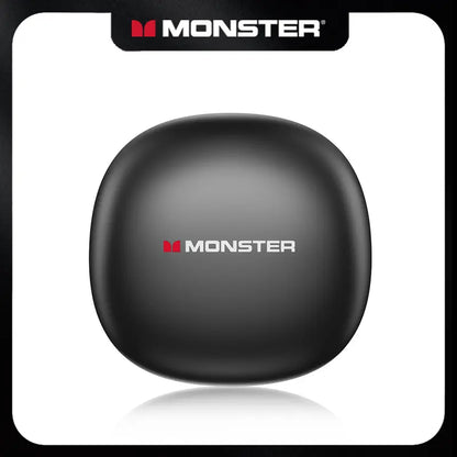 Monster Ear Buds - Bluetooth Headphones with Zero‑Gravity Titanium Ear‑Hook Design, Noise Isolation, 100H Playtime Wireless Earbuds Headset Bluetooth 6.0, IPX8 Waterproof, Ideal for Electronic Gifts for Men and Women,Techvibes